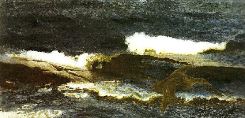 bruno liljefors branning oil painting image